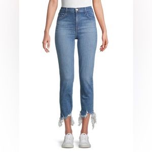 J Brand Ruby High-Rise Crop Cigarette